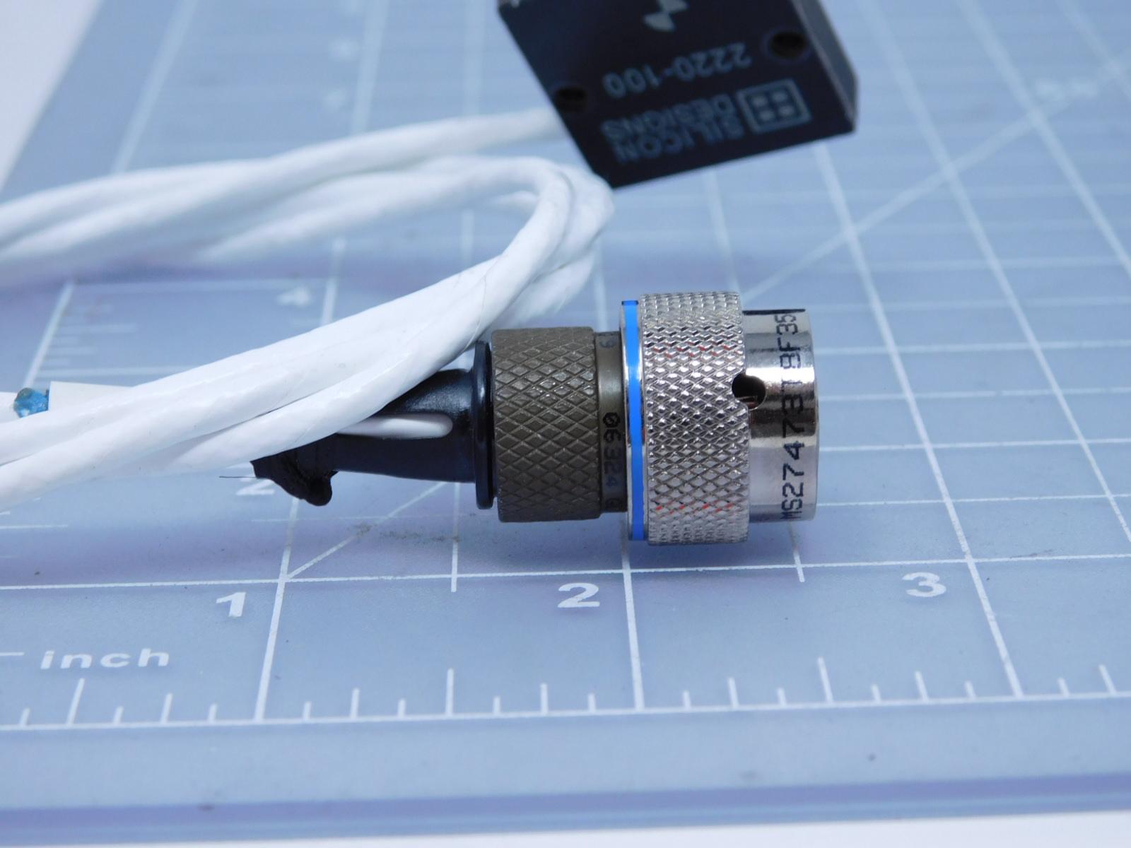 Silicon Designs 2220100 Accelerometer Vibration Sensor T141495 eBay